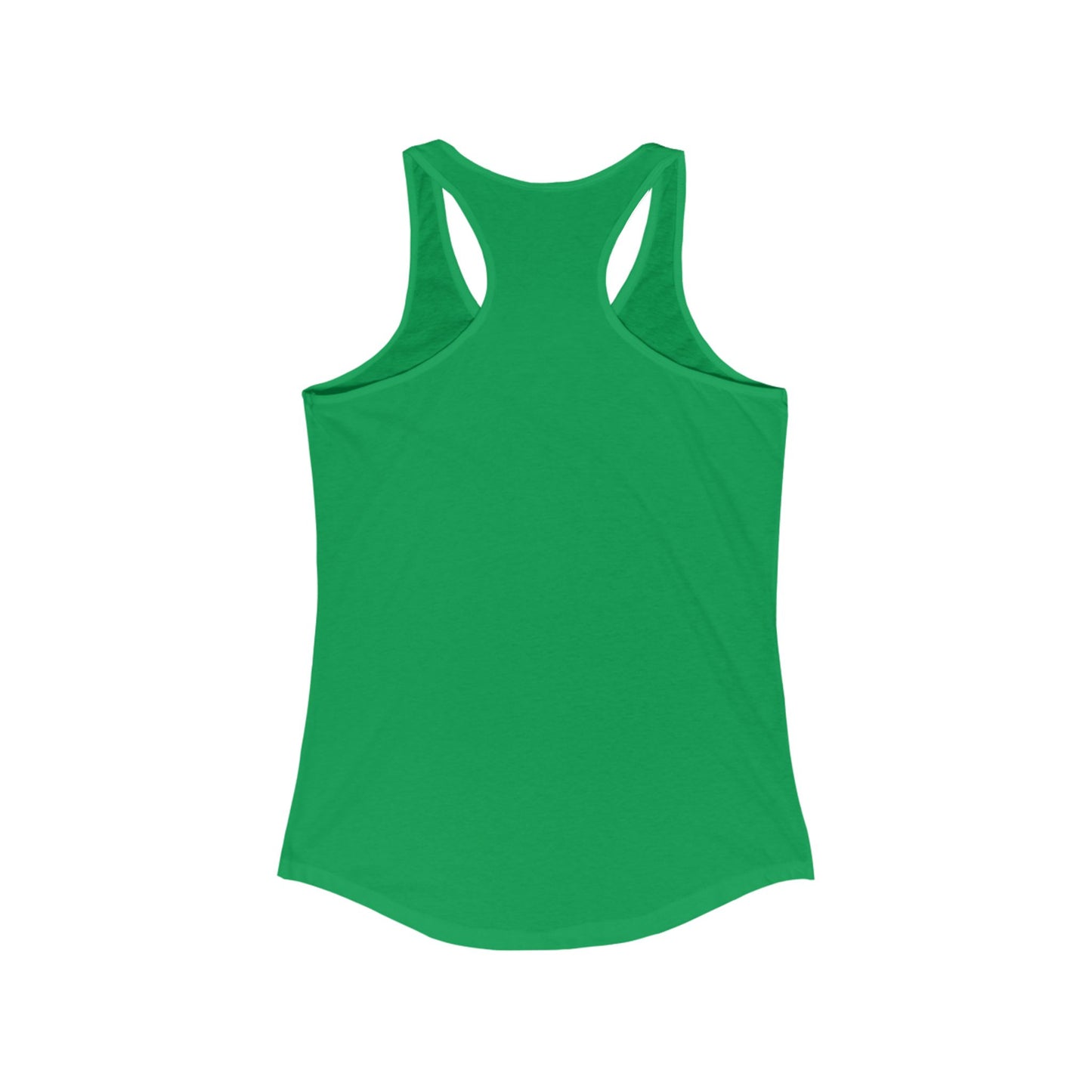 Kelly Green Women's Ideal Blank Racerback Tank