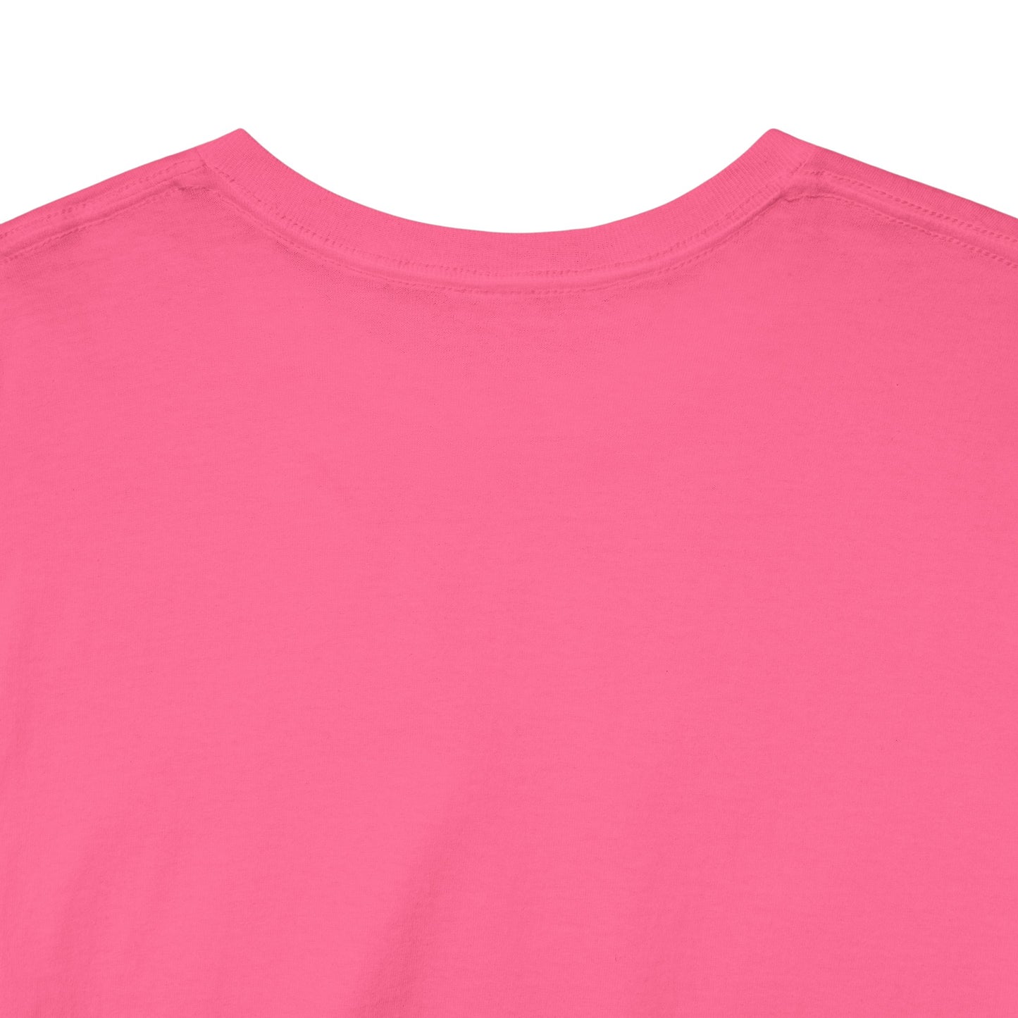 Safety Pink Unisex Heavy Cotton Blank Tee