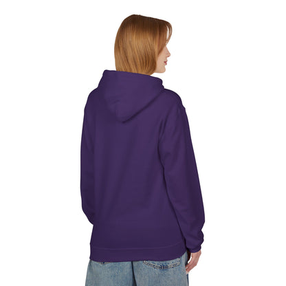 Purple Unisex Midweight Softstyle Blank Fleece Hoodie