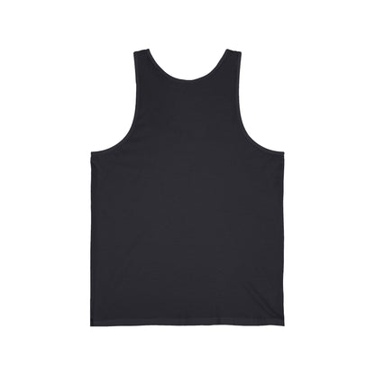 Dark Grey Unisex Jersey Blank Tanktop