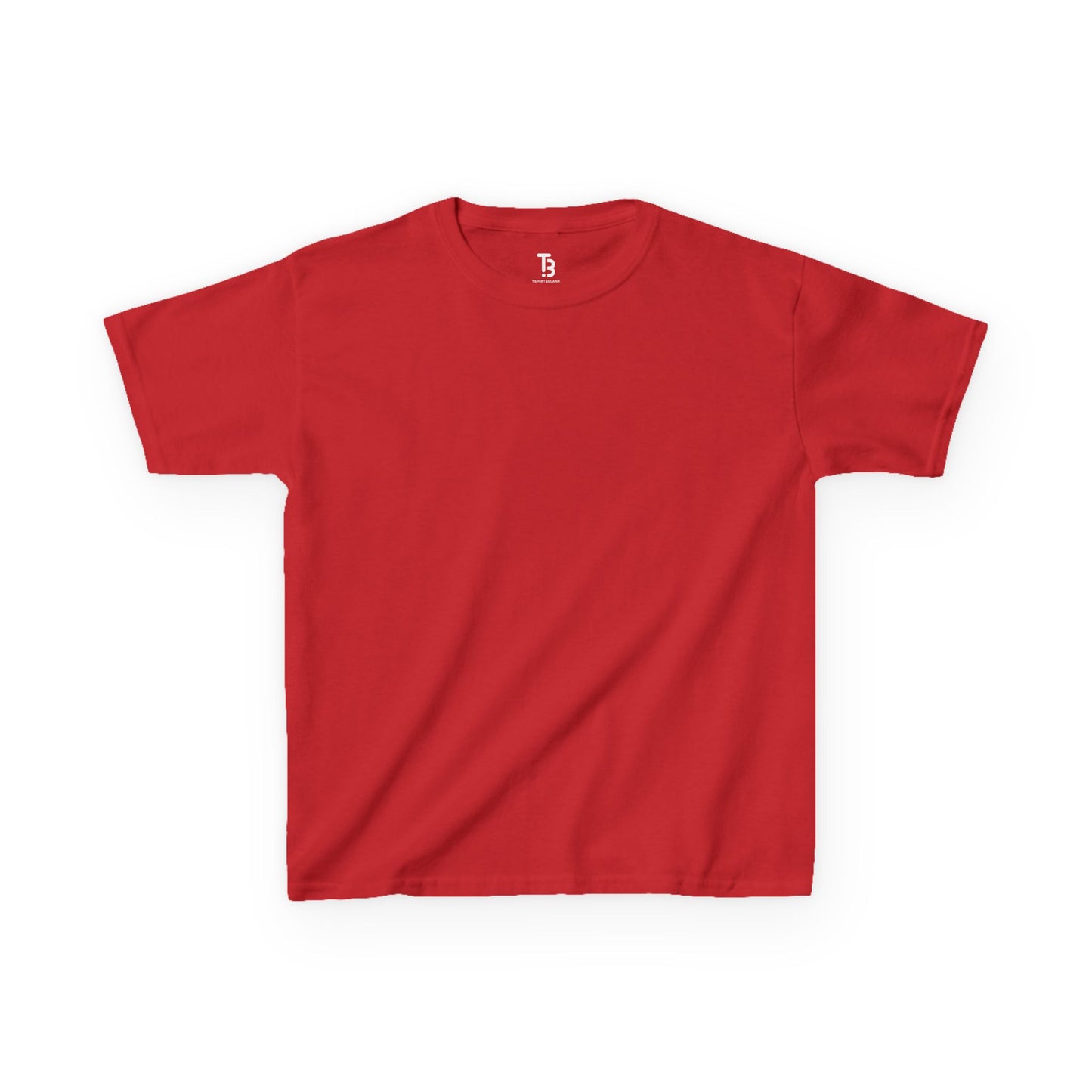 Red Kids Heavy Cotton™ Blank Tee