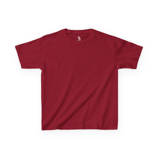 Cardinal Red Kids Heavy Cotton™ Blank Tee