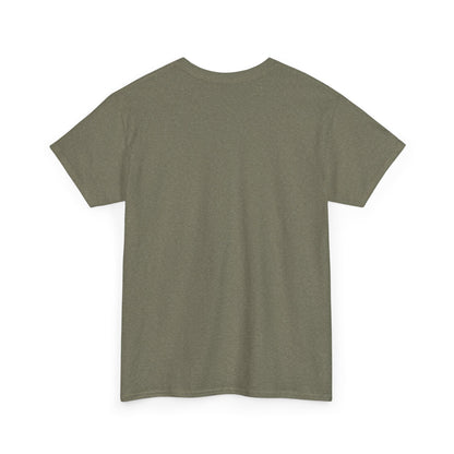 Heather Military Green Unisex Heavy Cotton Blank Tee