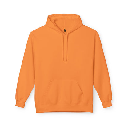 Tangerine Unisex Midweight Softstyle Blank Fleece Hoodie