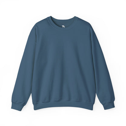 Indigo Blue Unisex Heavy Blend™ Blank Crewneck Sweatshirt