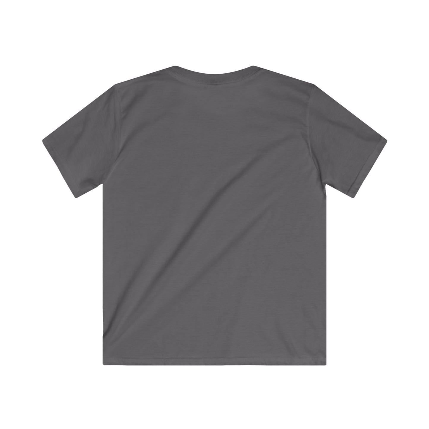 Charcoal Kids Softstyle Blank Tee