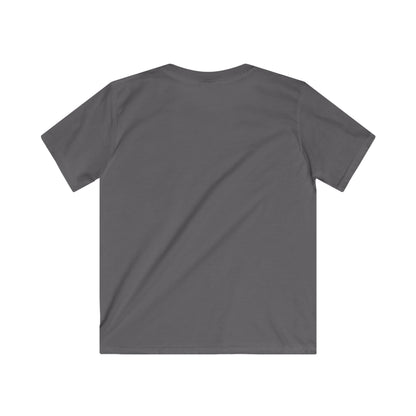 Charcoal Kids Softstyle Blank Tee