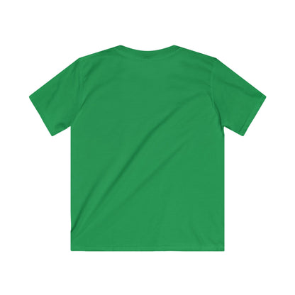 Irish Green Kids Softstyle Blank Tee