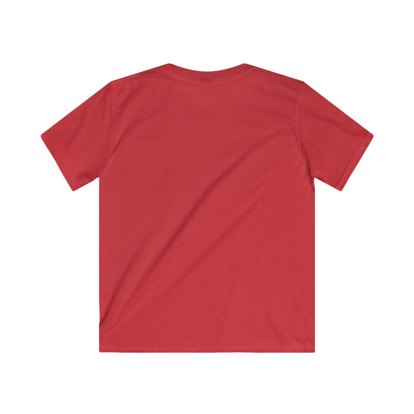 Red Kids Softstyle Blank Tee