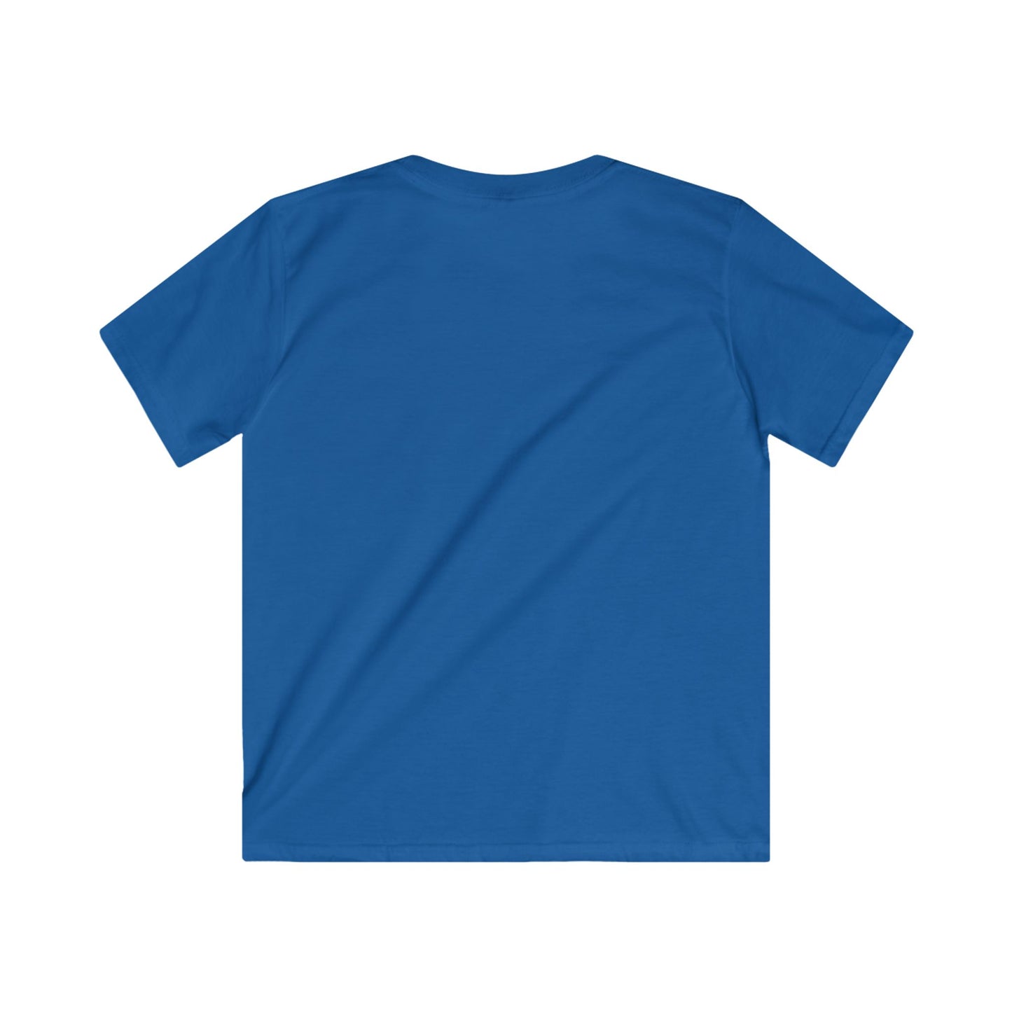 Royal Blue Kids Softstyle Blank Tee