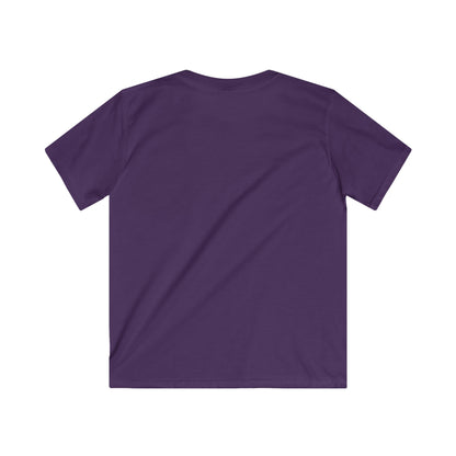 Purple Kids Softstyle Blank Tee