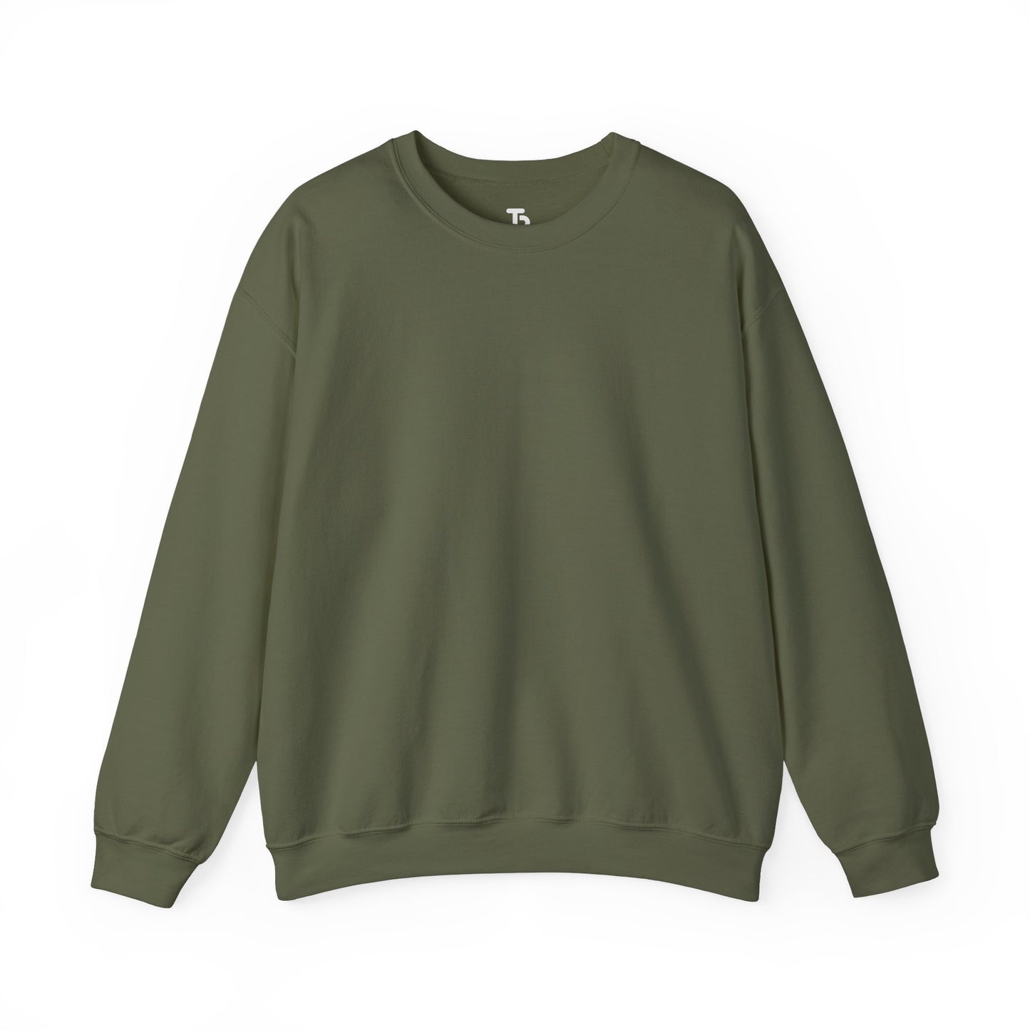 Military Green Unisex Heavy Blend™ Blank Crewneck Sweatshirt