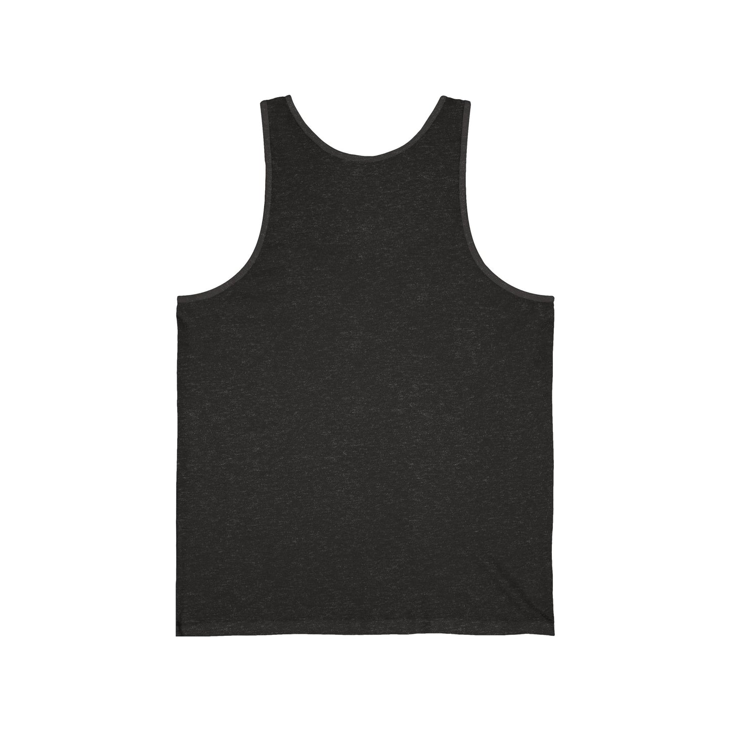 Charcoal Black TriBlend Unisex Jersey Blank Tanktop